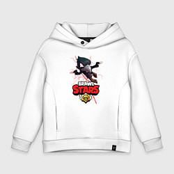 Детское худи оверсайз BRAWL STARS CROW