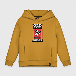 Детское худи оверсайз Old School Rugby