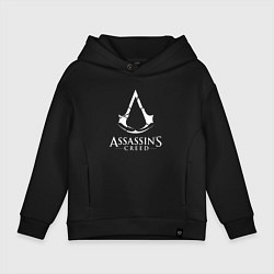Толстовка оверсайз детская Assassin’s Creed, цвет: черный