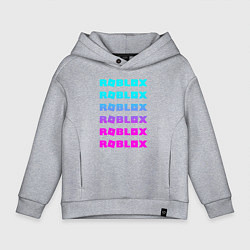Толстовка оверсайз детская ROBLOX, цвет: меланж