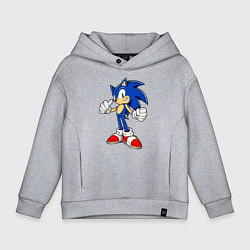 Детское худи оверсайз Sonic
