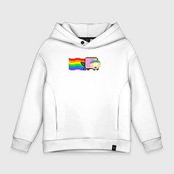 Детское худи оверсайз Картман Nyan Cat