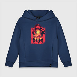 Детское худи оверсайз Охотники за пасхой