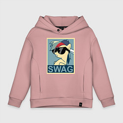 Детское худи оверсайз Rainbow Dash swag