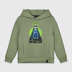 Детское худи оверсайз Trust me, i'm doctor who