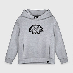 Толстовка оверсайз детская GYM, цвет: меланж