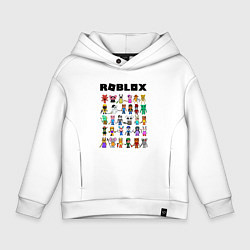 Толстовка оверсайз детская ROBLOX PIGGY, цвет: белый