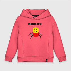 Толстовка оверсайз детская ROBLOX, цвет: коралловый