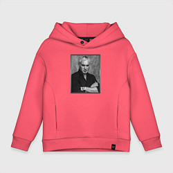 Толстовка оверсайз детская Валерий Меладзе, цвет: коралловый