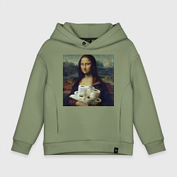 Детское худи оверсайз Mona lisa