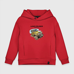 Детское худи оверсайз Toyota Land Cruiser FJ 40 4X4