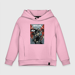 Детское худи оверсайз Metallica - cool dudes!