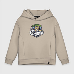 Детское худи оверсайз Kane County Cougars - baseball team