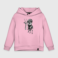 Детское худи оверсайз Skeleton dude