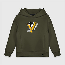 Детское худи оверсайз Pittsburgh Penguins Питтсбург Пингвинз