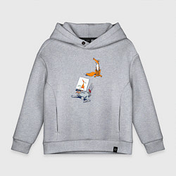 Детское худи оверсайз Художник так видит