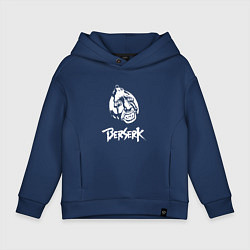 Толстовка оверсайз детская Апостол-яйцо, цвет: тёмно-синий