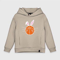 Детское худи оверсайз Basketball Bunny