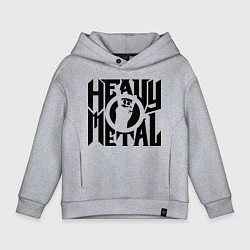 Детское худи оверсайз Heavy metal