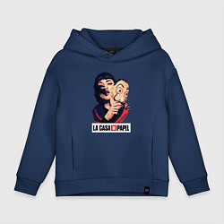 Детское худи оверсайз Бумажный дом La casa de papel