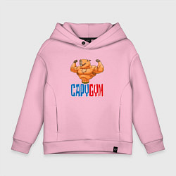 Детское худи оверсайз CapyGYM - лучший бодибилдинг