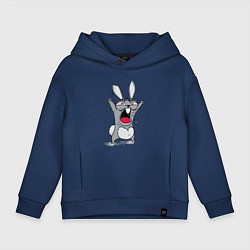 Детское худи оверсайз Злой заяц