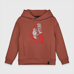 Детское худи оверсайз Bella ciao - сопротивление