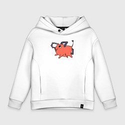 Детское худи оверсайз Демон бензопилы Почита