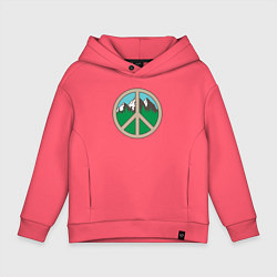 Детское худи оверсайз Peace nature
