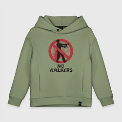 Детское худи оверсайз No walkers