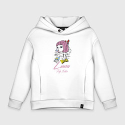Толстовка оверсайз детская Liana - pulp fiction, цвет: белый