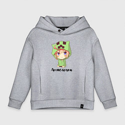 Детское худи оверсайз Анжелочка - Майнкрафт
