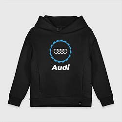 Детское худи оверсайз Audi в стиле Top Gear