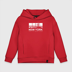 Детское худи оверсайз Нью-Йорк Сити