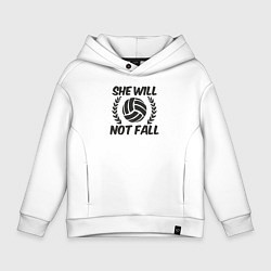 Детское худи оверсайз She will not fall