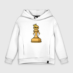 Детское худи оверсайз Шахматная пешка InChess