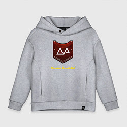 Толстовка оверсайз детская Карак Кадрин Warhammer: Total War, цвет: меланж