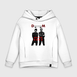 Толстовка оверсайз детская Depeche Mode - Memento Mori, цвет: белый