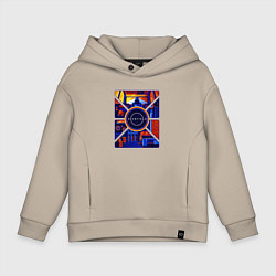 Детское худи оверсайз Starfield illustration