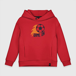 Детское худи оверсайз Game on football