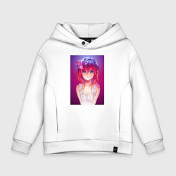 Детское худи оверсайз Anime Girl refflex