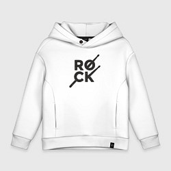 Детское худи оверсайз Рок барабанщик