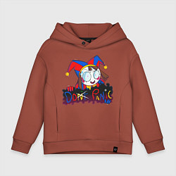 Детское худи оверсайз Pomni dont panic