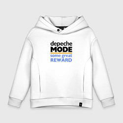 Толстовка оверсайз детская Depeche Mode - Some Great Reward, цвет: белый