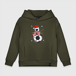 Детское худи оверсайз Soccer snowman