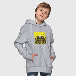Толстовка оверсайз детская Metallica 72 Seasons, цвет: меланж — фото 2