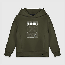 Детское худи оверсайз Perceive streetwear