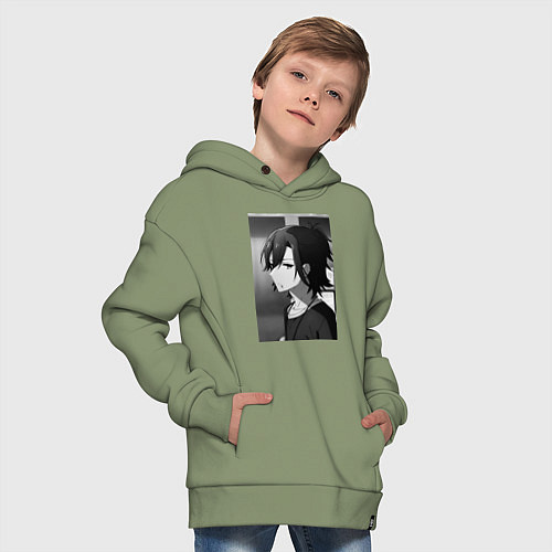 Детское худи оверсайз Хоримия Изуми Миямура / Авокадо – фото 4