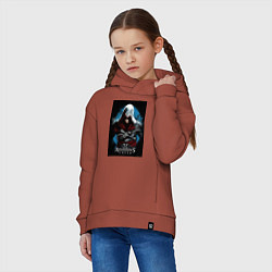 Толстовка оверсайз детская Assassins creed строгий костюм, цвет: кирпичный — фото 2