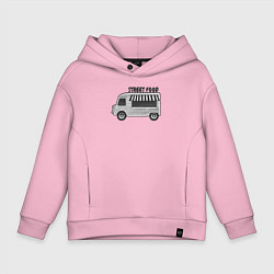 Детское худи оверсайз Street food